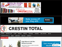 Tablet Screenshot of crestintotal.ro